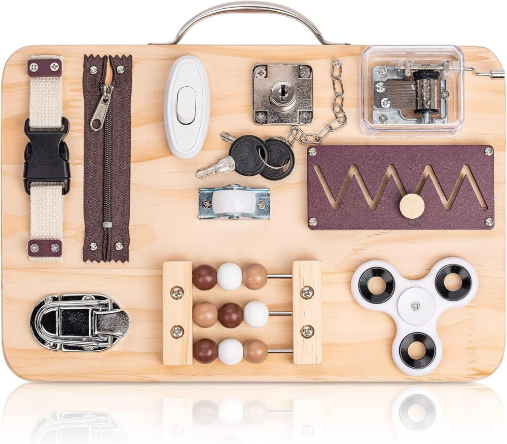 Wood Fidget Board