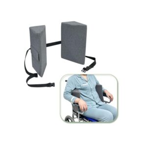 Wheelchair hip positioning pad