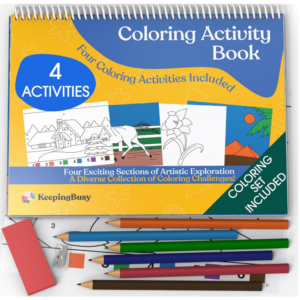 Keeping Busy Coloring Kit