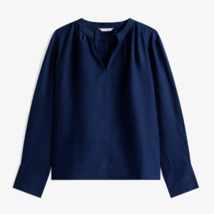 Tommy Hilfiger Linen V-Neck Top