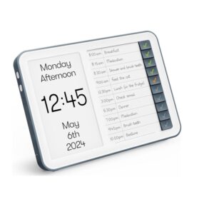 Relish Day Hub Dementia Reminder Clock