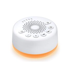 Easysleep White Noise Machine – 25 Soothing Sounds with Sleep Timer